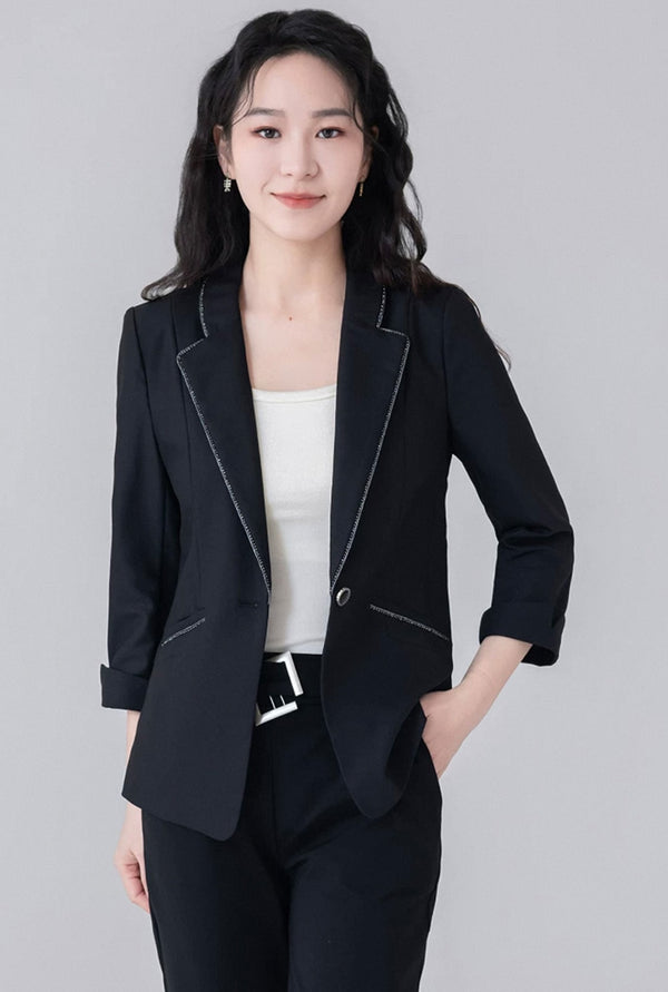 Imeless Black Formal Blazer