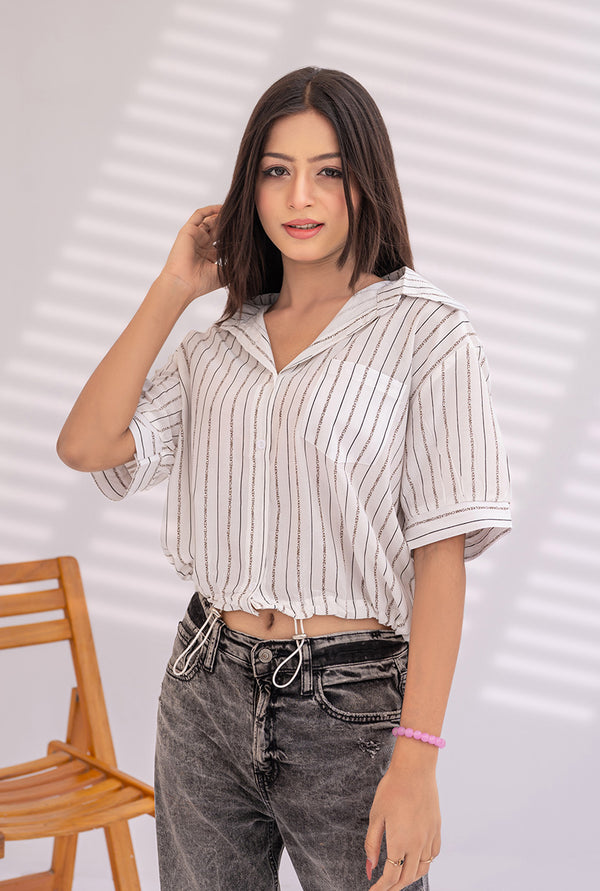 Striped Button Down shirt