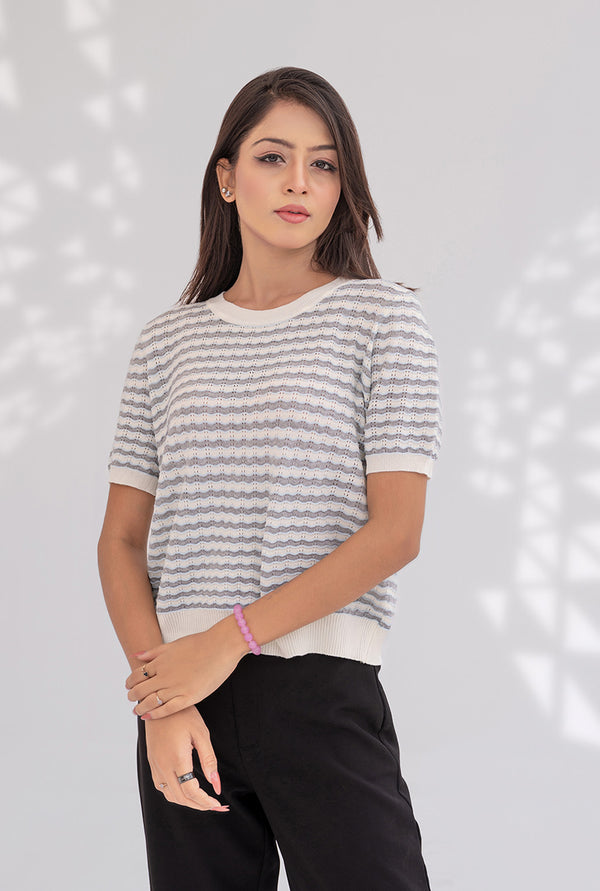 Zigzag stripes T-Shirt